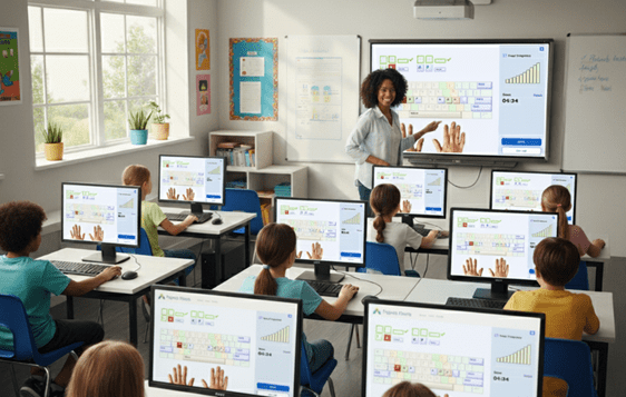 Organize typing tests or typing courses for students in schools to improve their typing speed and accuracy. Download Ultimate Typing Coach for Schools and bring effective typing lessons to your classroom!