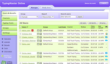 TypingMaster for Education - Touch Typing Tutor and Typing Test Programs