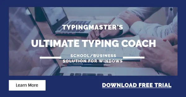 Download Ultimate Typing Coach for Schools and bring effective typing lessons to your classroom!